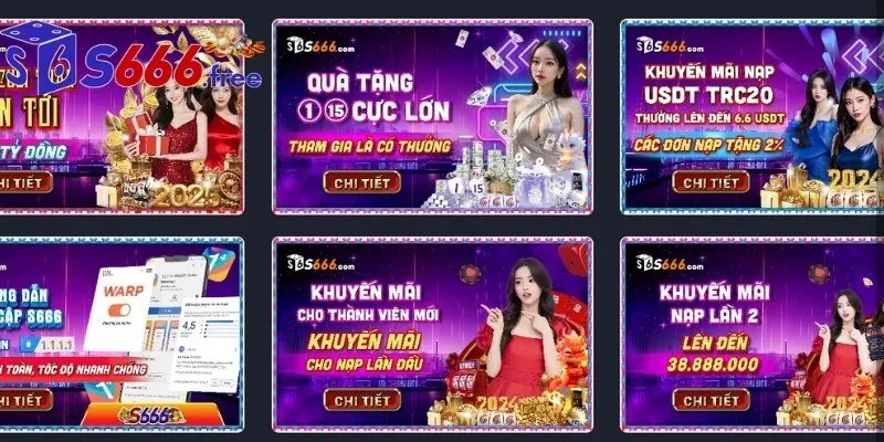 5 chương trình khuyến mãi S666