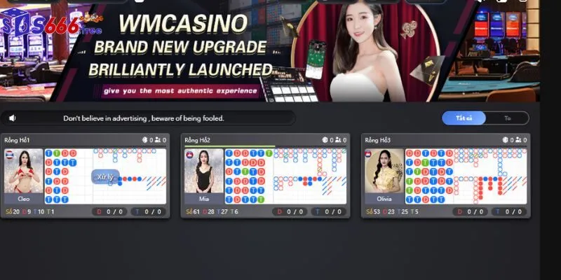 Cách chơi game Rồng Hổ S666 chi tiết