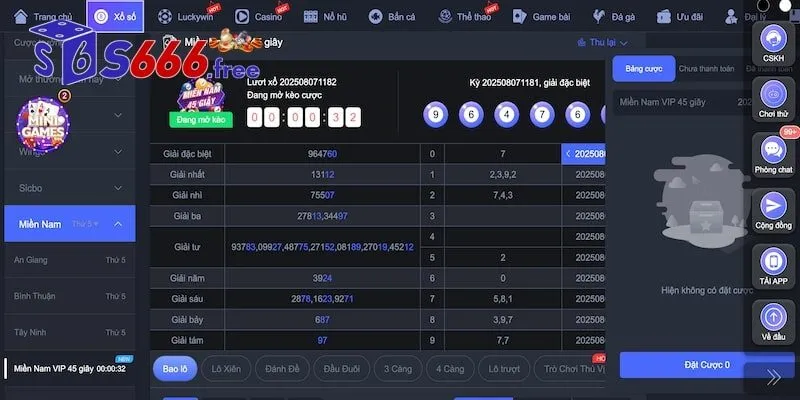 Thanh toán tiền xổ số siêu tốc tiện lợi